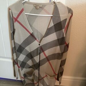 Burberry Brit Classic Wool Cardigan